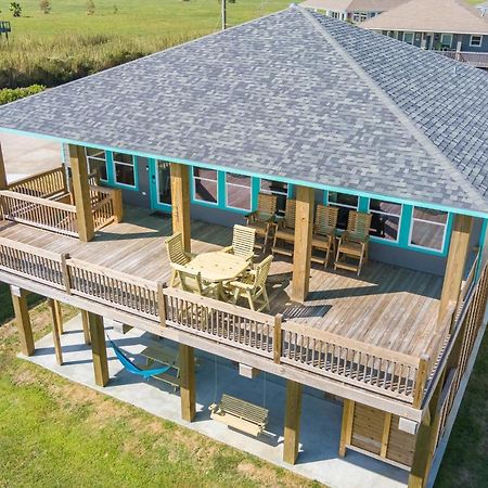Stylish 4Br Crystal Beach Retreat Walk To Beach Bolivar Peninsula Εξωτερικό φωτογραφία