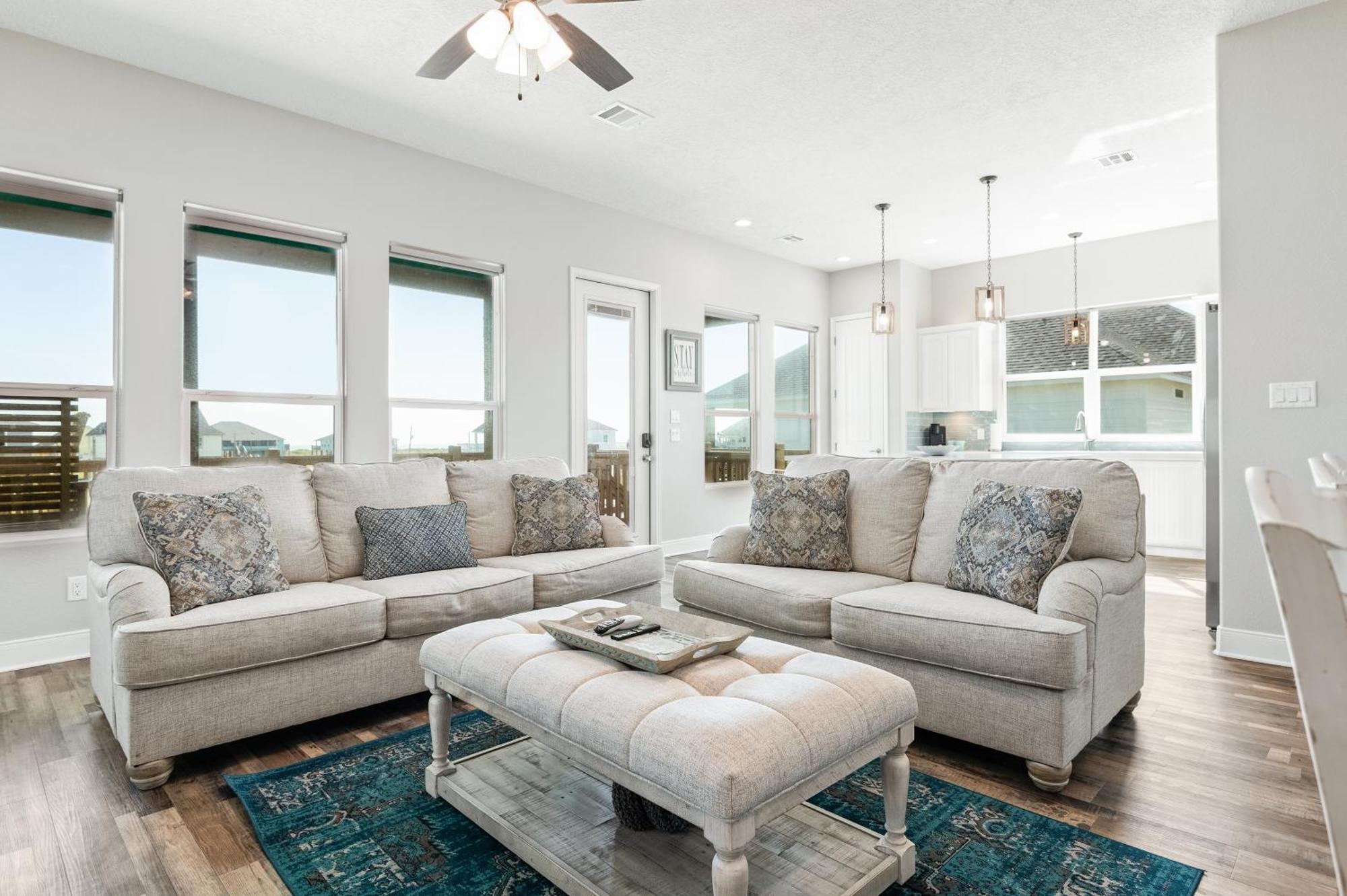 Stylish 4Br Crystal Beach Retreat Walk To Beach Bolivar Peninsula Εξωτερικό φωτογραφία