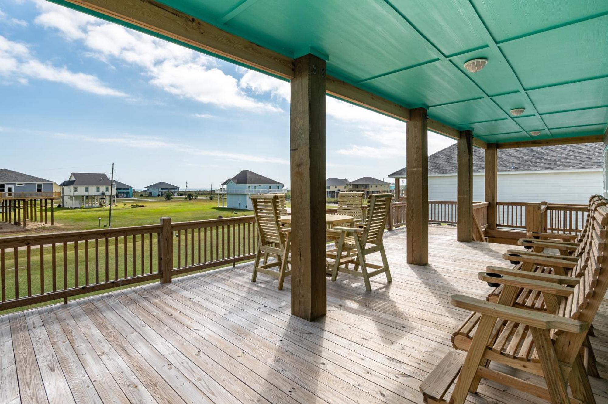 Stylish 4Br Crystal Beach Retreat Walk To Beach Bolivar Peninsula Εξωτερικό φωτογραφία